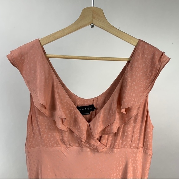 Hatch The Emily Blush Bohemian Floral Size 3 Maternity Dress L - Picture 9 of 13